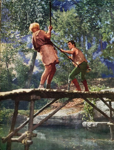 Robin-and-Little-John On the Bridge