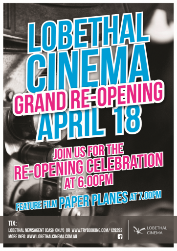 Lobethal Cinema Re-opens