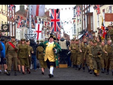 Dads Army 2016 Marching
