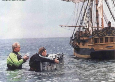 Hornblower filming