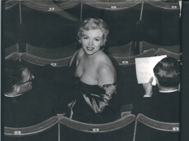 Marilyn at the Theatre in London 1956