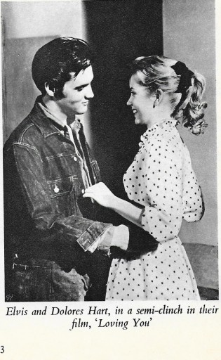 Elvis and Dolores Hart