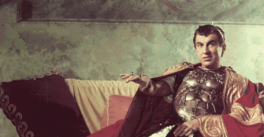 Jay Robinson as Caligula in The Robe