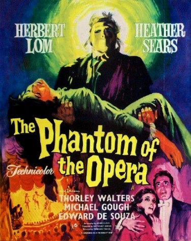 Herbert Lom as The Phantom of the Opera