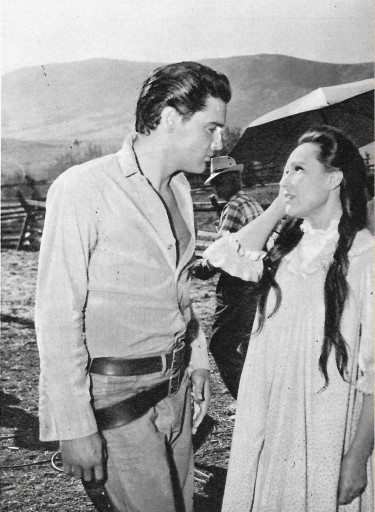 Elvis with Dolores Del Rio - Flaming Star