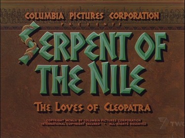 Serpent of the Nile 1953 2