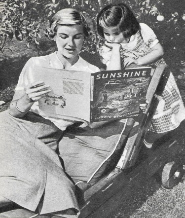Barbara Bel Geddes with her Daughter Susan