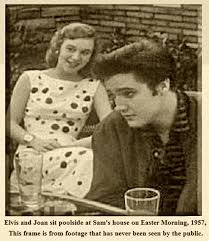 Joan Staley with Elvis
