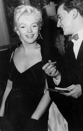 Marilyn with Terence Rattigan