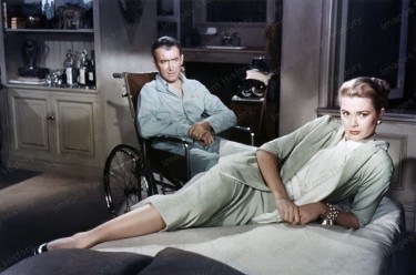 James Stewat with Grace Kelly