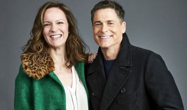 Rachel Stirling and Rob Lowe in Wild Bill