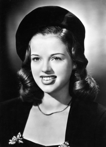 Dors, Diana, 23.10.1931 - 4.5.1984, British actress, portrait in young days, 1940s, Additional-Rights-Clearances-NA