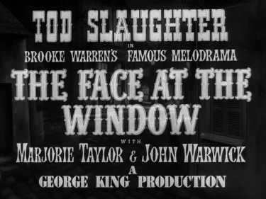 The Face at the Window 1939
