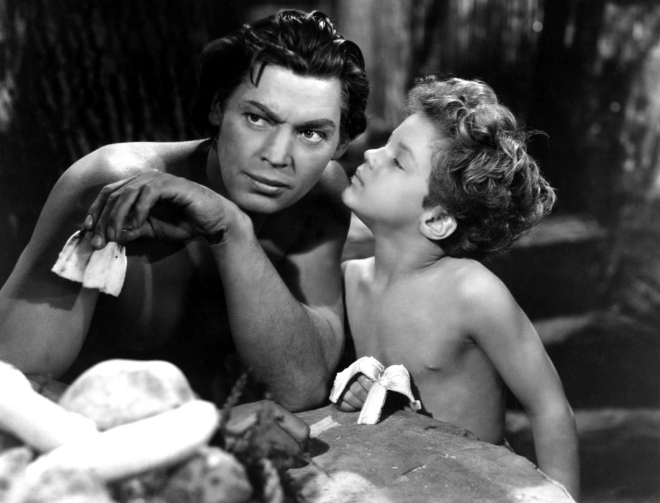 Johnny Sheffield ABOVE - in earlier films as 'Boy' in the Tarzan ...