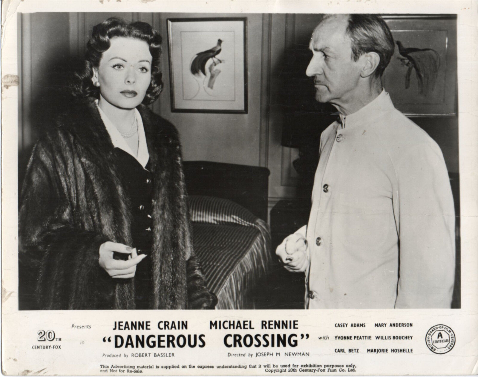 » Blog Archive » Dangerous Crossing 1953 Jeanne Crain and Michael Rennie